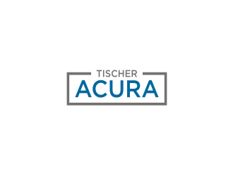 Tischer Acura logo design by rief