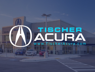 Tischer Acura logo design by lexipej