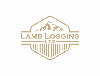 Lamb Logging Ltd. logo design by hopee
