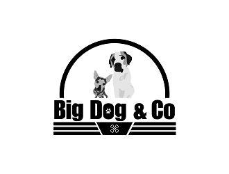 Big Dog n Co logo design by Republik