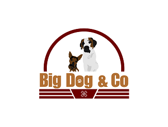 Big Dog n Co logo design by Republik