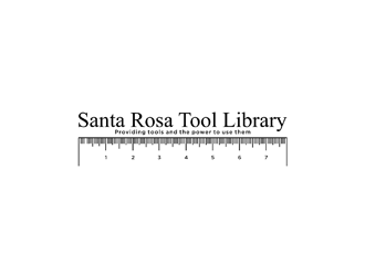 Santa Rosa Tool Library logo design by johana