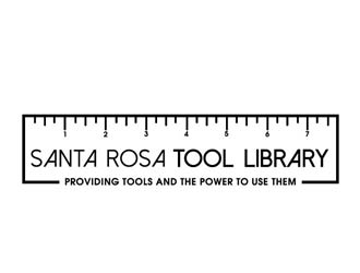 Santa Rosa Tool Library logo design by shere
