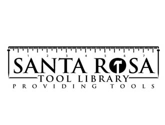 Santa Rosa Tool Library logo design by shere