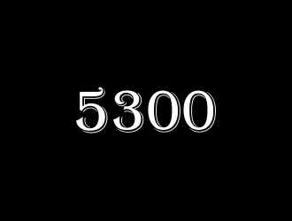 5300 logo design by haidar