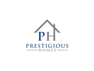 Prestigious Homes logo design by bricton