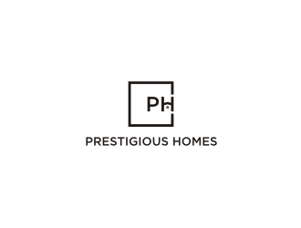 Prestigious Homes logo design by aflah