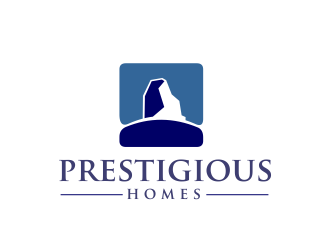 Prestigious Homes logo design by AisRafa
