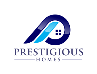 Prestigious Homes logo design by AisRafa