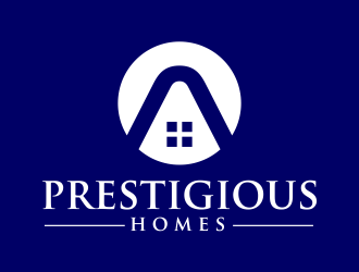 Prestigious Homes logo design by AisRafa