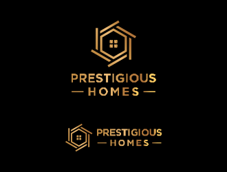 Prestigious Homes logo design by Inaya