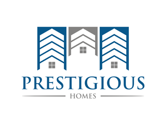 Prestigious Homes logo design by EkoBooM