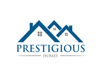 Prestigious Homes logo design by EkoBooM