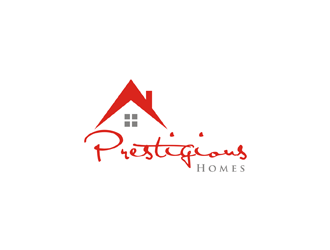 Prestigious Homes logo design by EkoBooM
