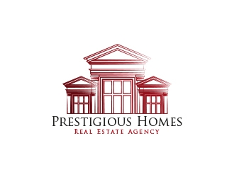 Prestigious Homes logo design by Eliben