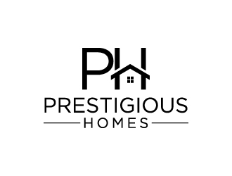 Prestigious Homes logo design by labo