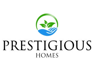 Prestigious Homes logo design by jetzu