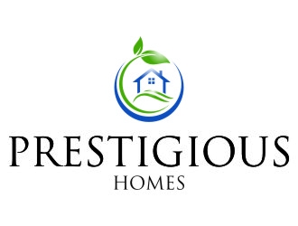 Prestigious Homes logo design by jetzu