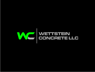Wettstein Concrete logo design by rief