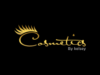 Cosmetics By kelsey logo design by ammad