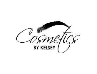 Cosmetics By kelsey logo design by Girly