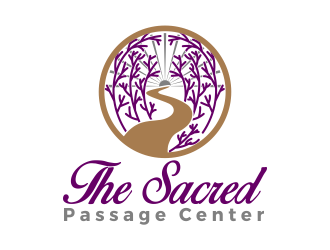The Sacred Passage Center logo design by SmartTaste