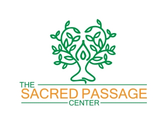The Sacred Passage Center logo design by sarfaraz