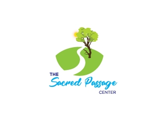 The Sacred Passage Center logo design by Erasedink