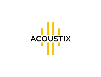 Acoustix logo design by EkoBooM