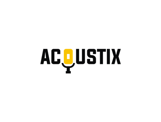Acoustix logo design by EkoBooM