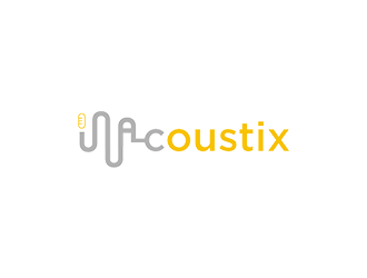 Acoustix logo design by checx