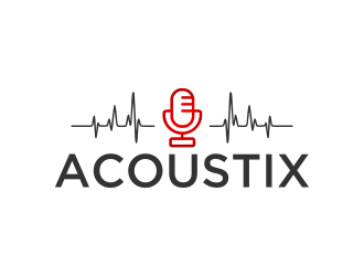 Acoustix logo design by deddy