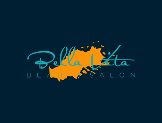 Bella Vita Beauty Salon logo design by haidar
