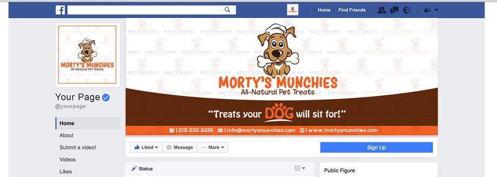 Mortys Munchies logo design by Godvibes