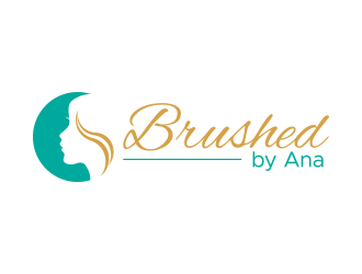 Brushed by Ana logo design by lexipej