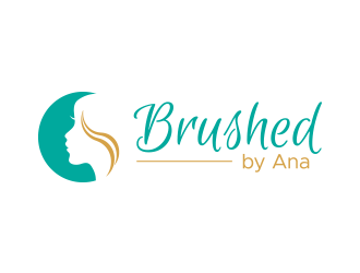 Brushed by Ana logo design by lexipej