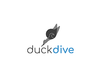 duckdive logo design by bwdesigns