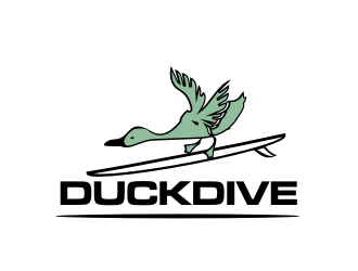 duckdive logo design by BintangDesign