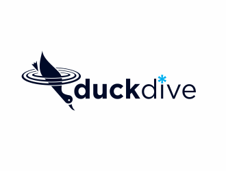 duckdive logo design by agus