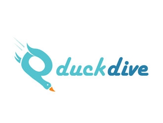 duckdive logo design by LogoInvent