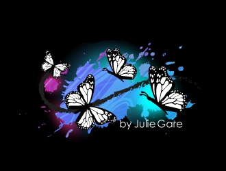 Nails with Flair by Julie Gare logo design by uttam