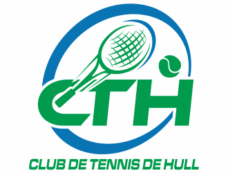 Club de tennis de Hull (CTH) logo design by hidro