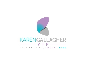 Karen Gallagher VIP logo design by lj.creative