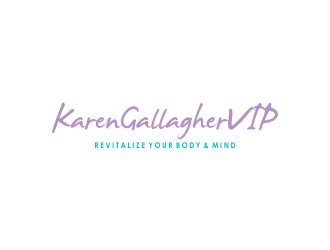 Karen Gallagher VIP logo design by done