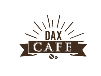 DAX Cafe logo design by REDCROW