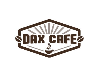 DAX Cafe logo design by REDCROW