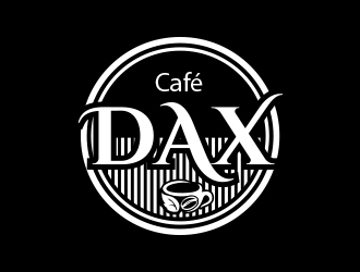 DAX Cafe logo design by MarkindDesign