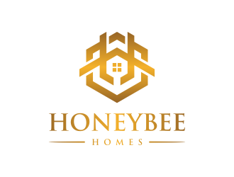 Honeybee Homes logo design by Raynar