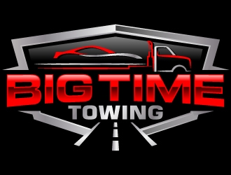 Big Time Towing, LLC logo design by jaize