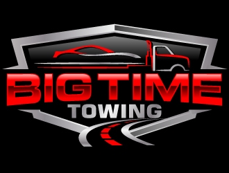 Big Time Towing, LLC logo design by jaize